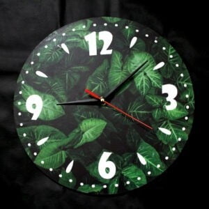 Creative Nature Wooden Round Wall Clock